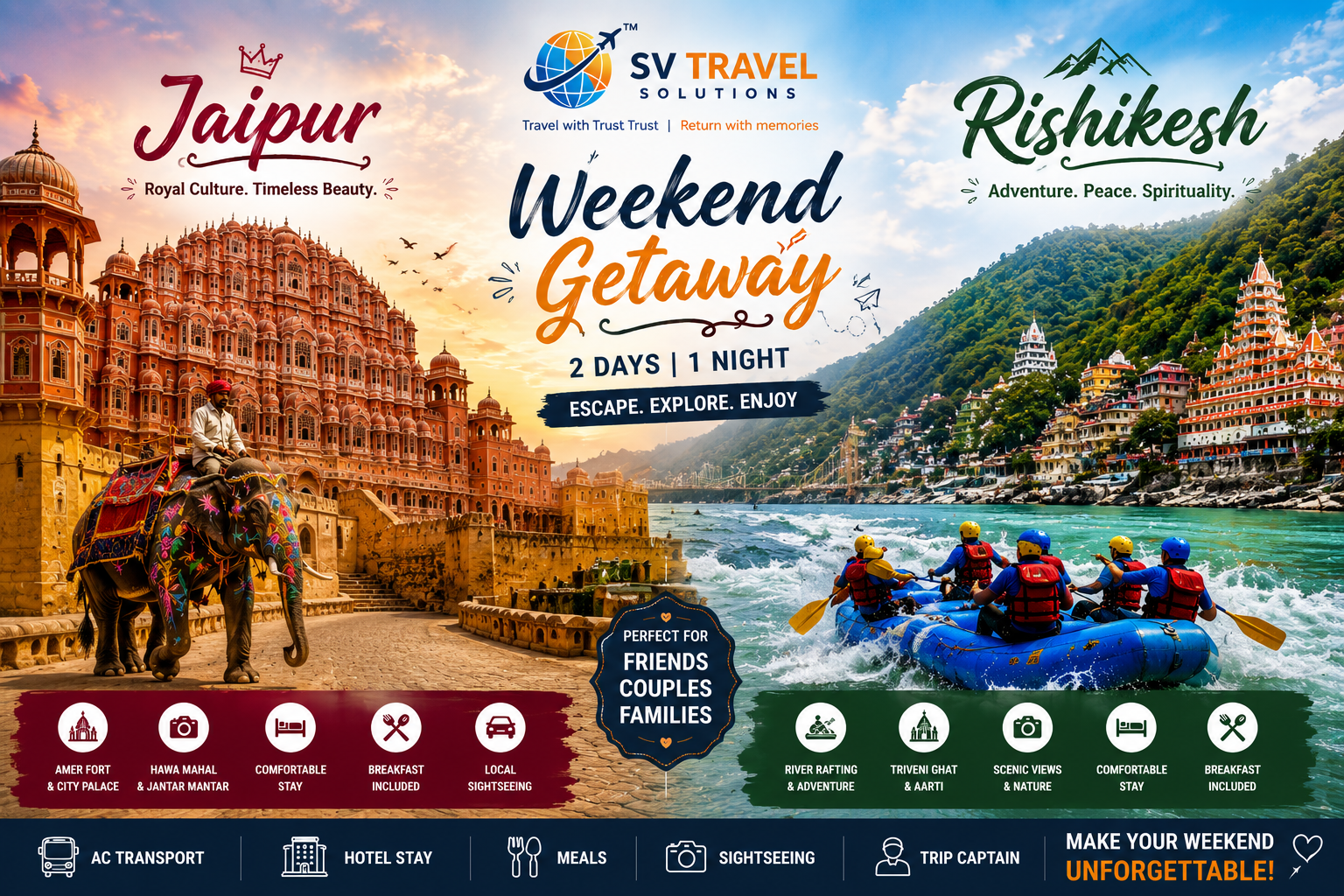Weekend Getaways