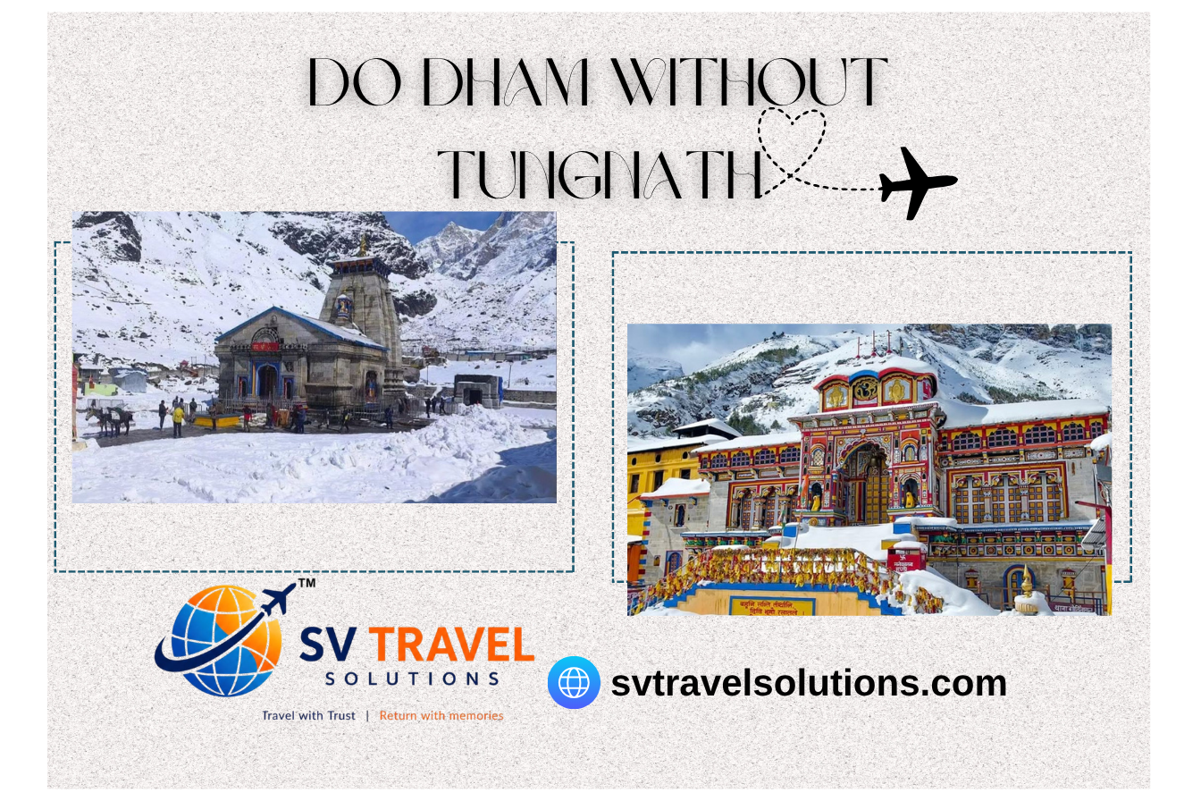 Do Dham Yatra Without tungnath from Delhi 6 Days / 5 Night